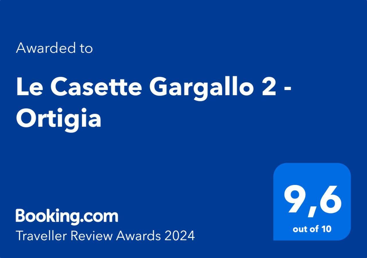 Le Casette Gargallo 2 - Ortigia Syrakusa Exteriör bild